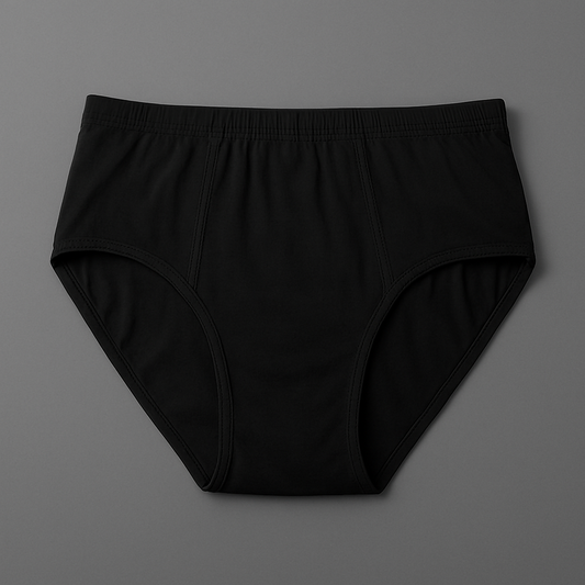 Jersey Plain Panty for Women – High Quality Soft &amp; Lightweight Fabric, Black (S, M, L) - Small