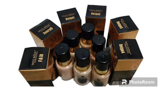 Miss Rose Professional Makeup Liquid Foundation - Beige 2
